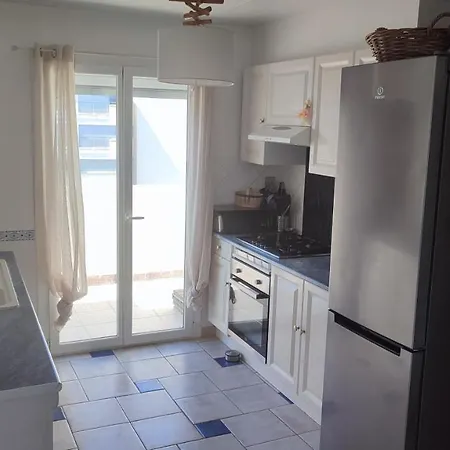 T4 89m2, Cap D'agde, Secteur Falaise, Vue Mer, Clim, 8 Pers, Wifi, 100 M Lägenhet *
